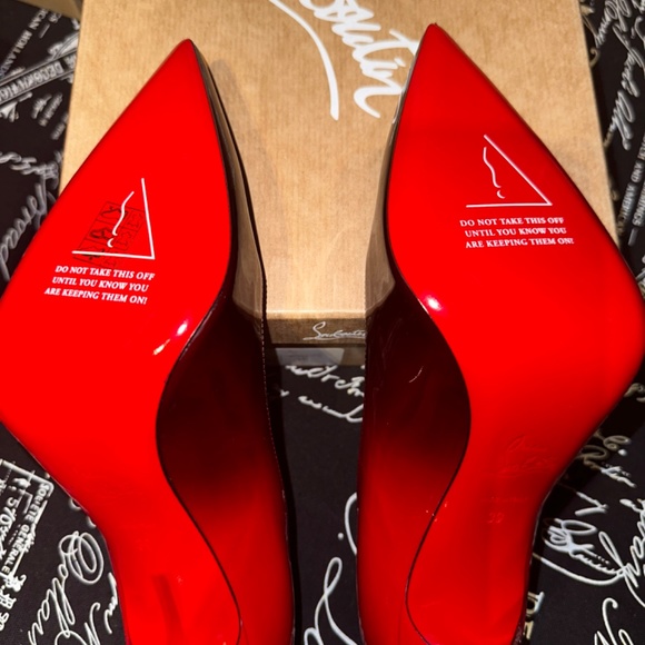 Christian Louboutin Kate Red/Black - Picture 3 of 6
